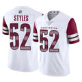 Parkc W.Commanders #52 Sonny Styles Player White Limited Vapor Home Game Stitched Jerseys