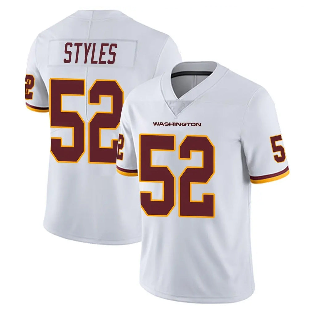 Parkc W.Commanders #52 Sonny Styles Player White Limited Vapor Untouchable Home Game Stitched Jerseys
