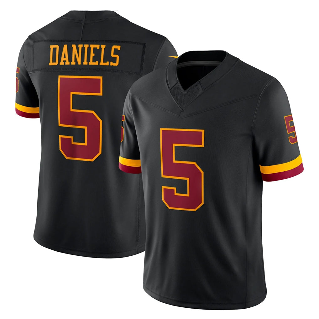 Parkc W.Commanders #5 Jayden Daniels Player Black Limited Vapor Home Game Stitched Jerseys