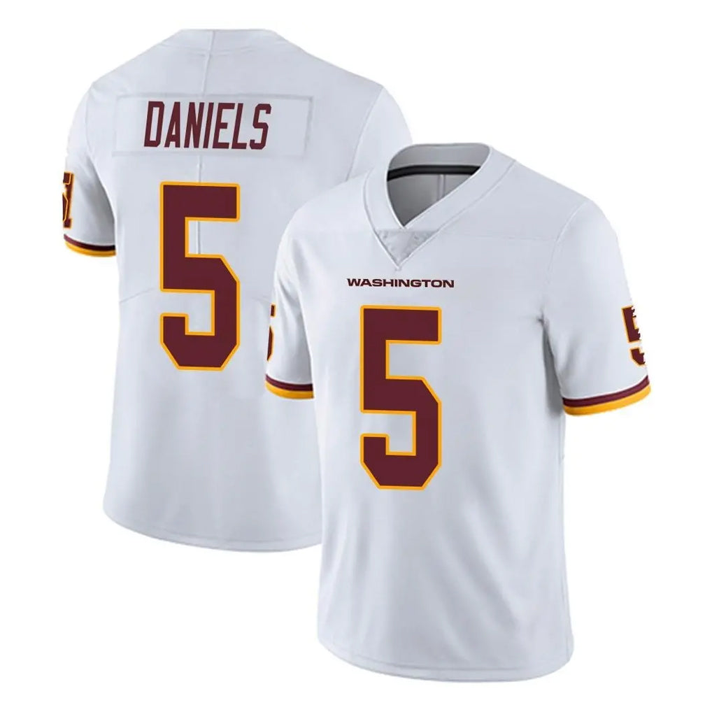 Parkc W.Commanders #5 Jayden Daniels Player White Limited Vapor Untouchable Home Game Stitched Jerseys