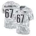 Parkc W.Commanders #67 Nick Allegretti Player Arctic Camo Limited Salute To Service Home Game Stitched Jerseys