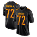 Parkc W.Commanders #72 Josh Conerly Jr. Player Black Carbon Fashion Home Game Stitched Jerseys