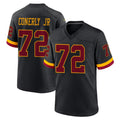 Parkc W.Commanders #72 Josh Conerly Jr. Player Black Limited Home Game Stitched Jerseys