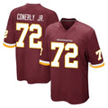 Parkc W.Commanders #72 Josh Conerly Jr. Player Burgundy Team Color Home Game Stitched Jerseys