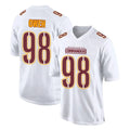 Parkc W.Commanders #98 Odafe Oweh Player White Tundra Fashion Home Game Stitched Jerseys
